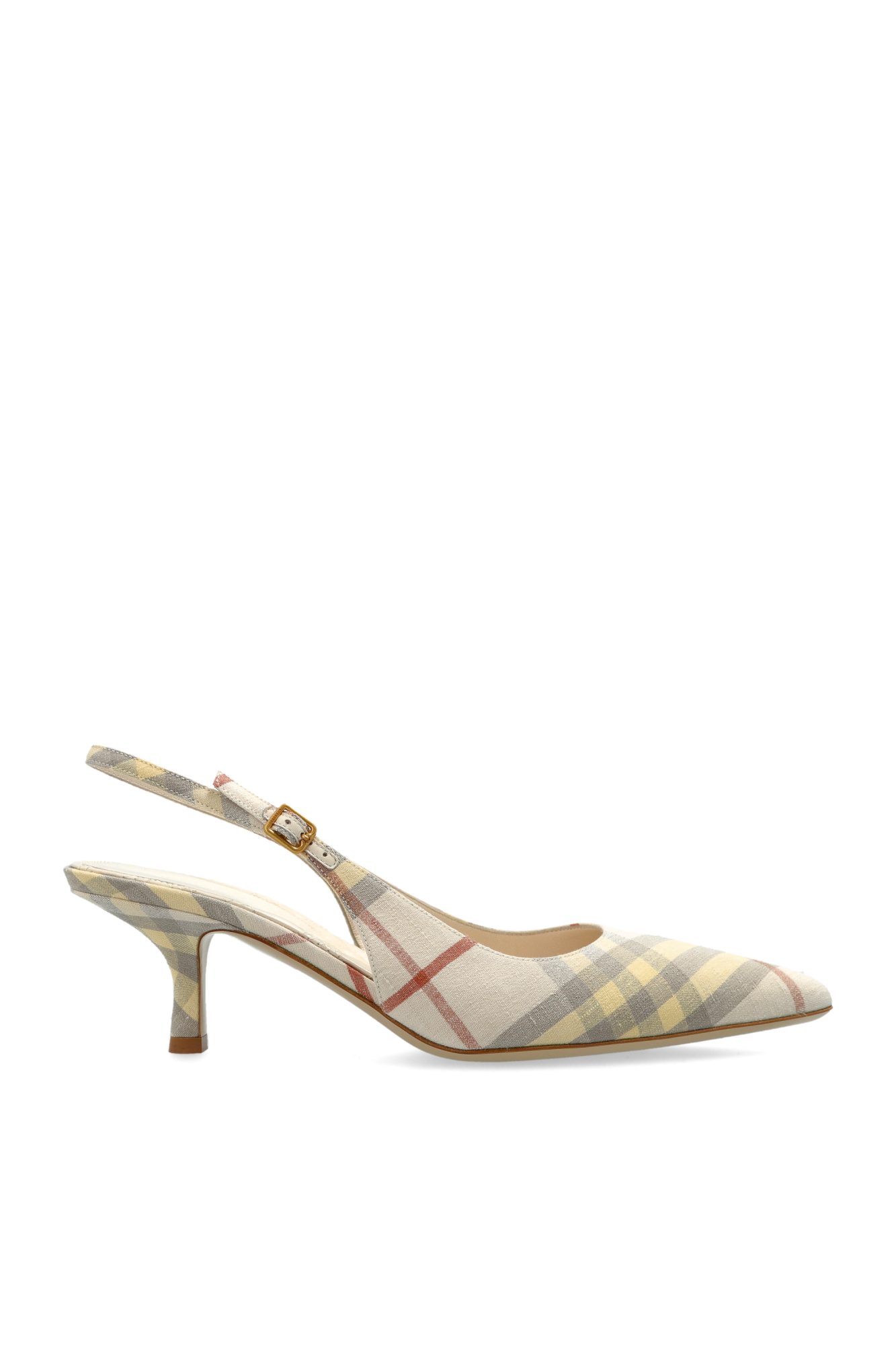 Burberry Heeled shoes with a checkered pattern | Women's | Vitkac